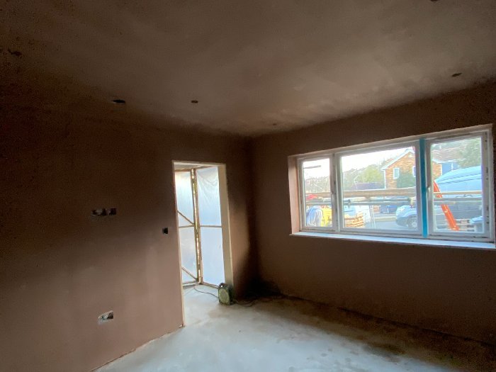 New-plastering